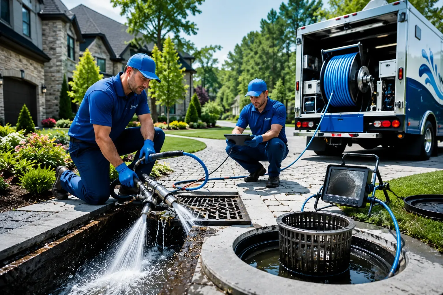 Local outdoor drain cleaning professionals in Eatonton, GA